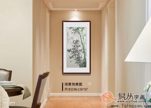 走廊尽头适合挂什么画？选它，能点燃整个走廊的气氛