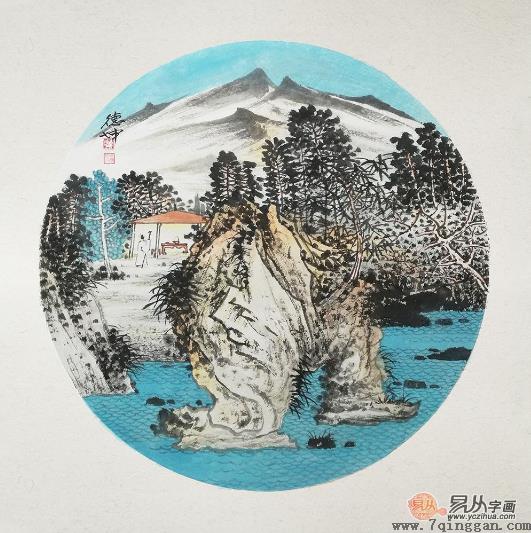 走廊尽头适合挂什么画？选它，能点燃整个走廊的气氛