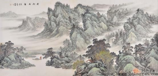 办公室如何选择装饰画好 想要体面就选国画山水画