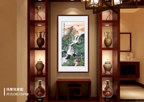 玄关挂什么装饰画好，如何增添玄关气场？