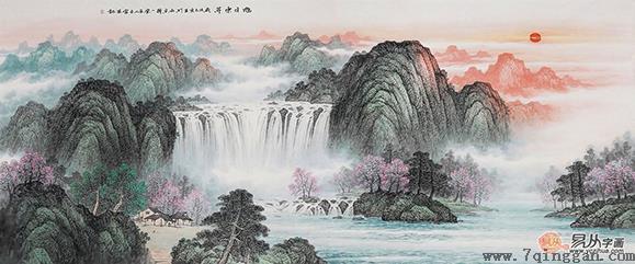 客厅背景墙挂画搭配指南，提升家居品位就参考它了！