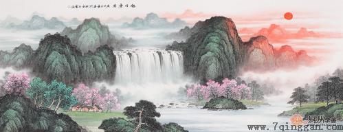 家里挂什么画好 家里挂的画这样送，体面又大气！