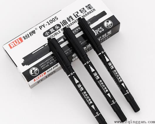 马克笔怎样才不会印到纸的背面？