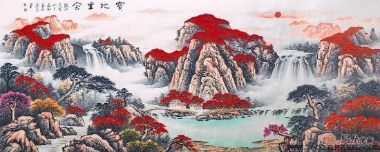 家里挂什么画好？宜挂在家里的山水画推荐