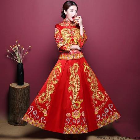 秀禾服上衣大了怎么办？